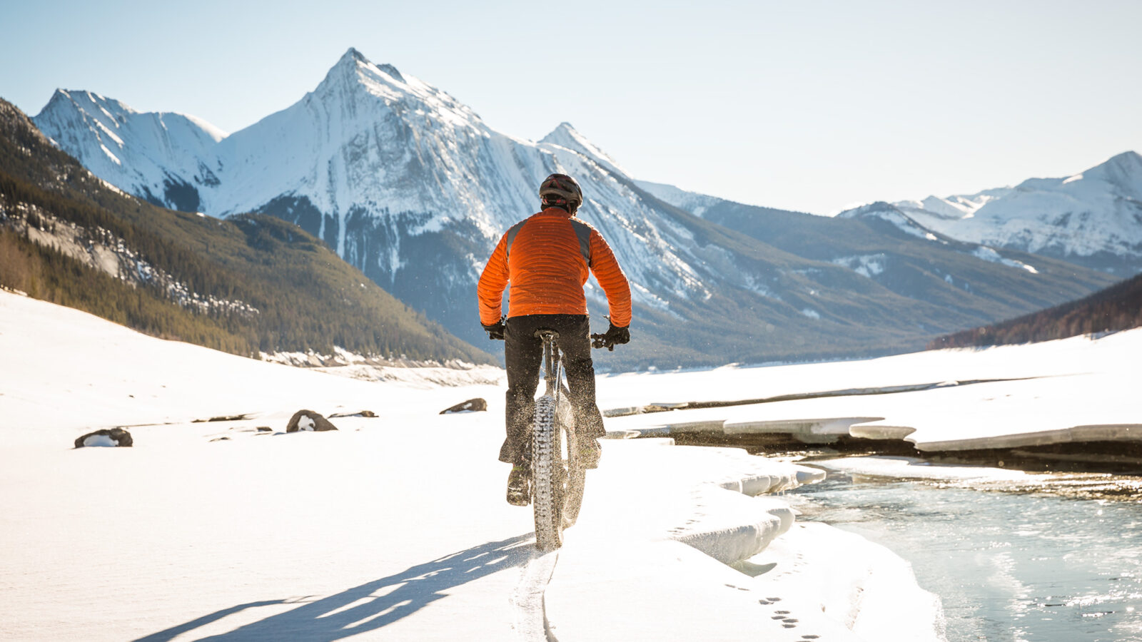 Fat Biking in Jasper National Park | © Matthew Clark