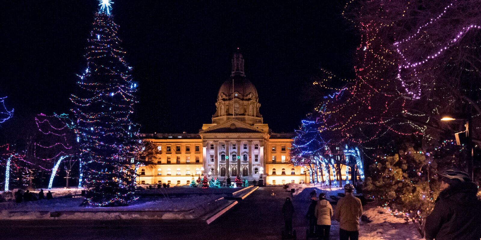 Edmonton by night